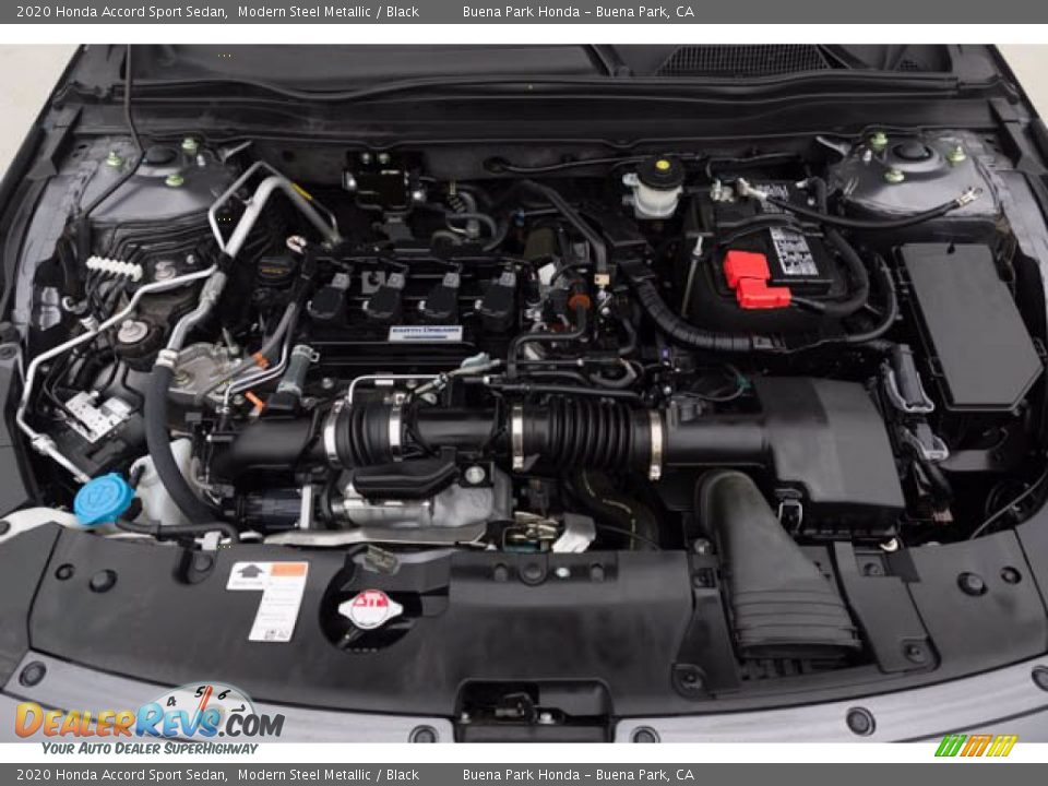 2020 Honda Accord Sport Sedan Modern Steel Metallic / Black Photo #33