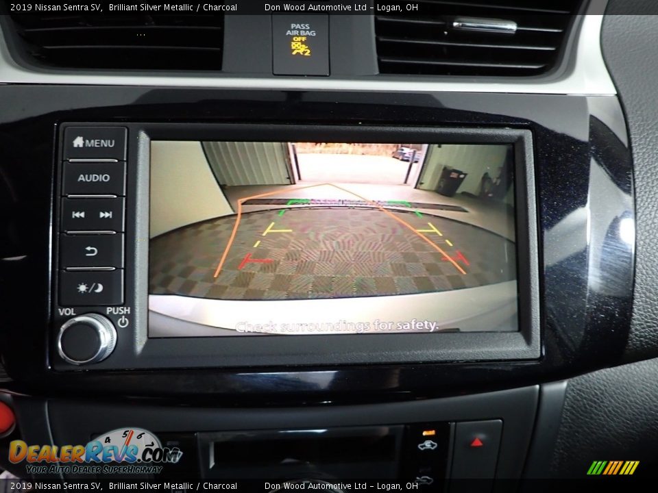 2019 Nissan Sentra SV Brilliant Silver Metallic / Charcoal Photo #3