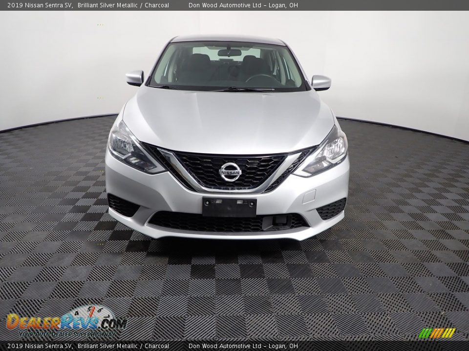 2019 Nissan Sentra SV Brilliant Silver Metallic / Charcoal Photo #4