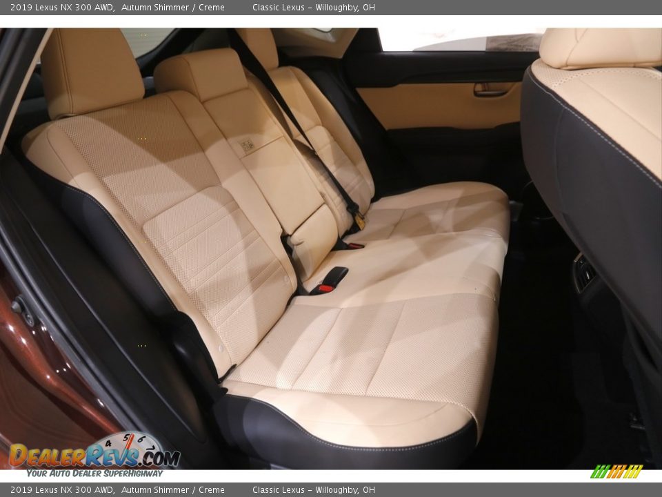 Rear Seat of 2019 Lexus NX 300 AWD Photo #18