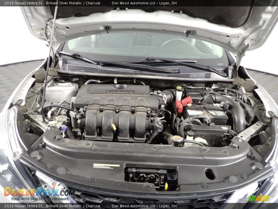 2019 Nissan Sentra SV Brilliant Silver Metallic / Charcoal Photo #6