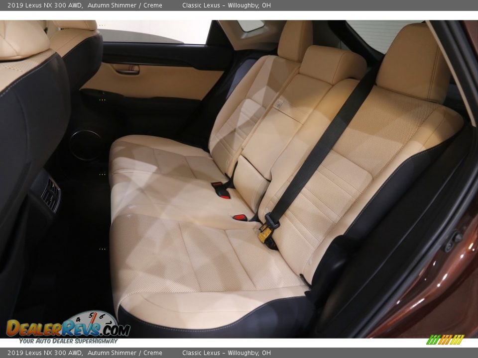 Rear Seat of 2019 Lexus NX 300 AWD Photo #19