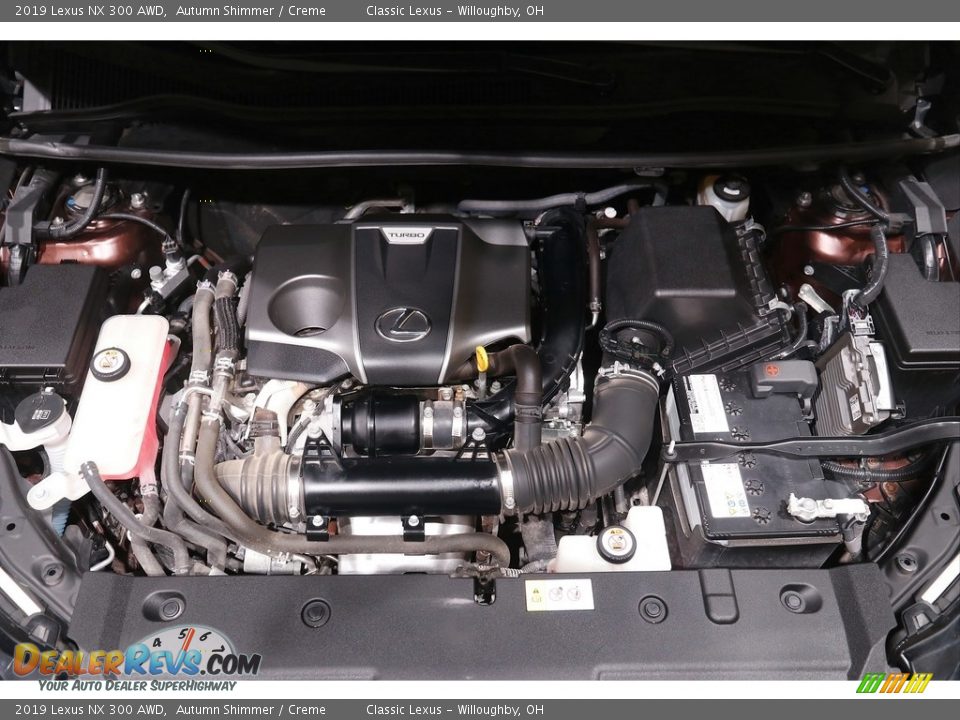 2019 Lexus NX 300 AWD 2.0 Liter Turbocharged DOHC 16-Valve VVT-i 4 Cylinder Engine Photo #21