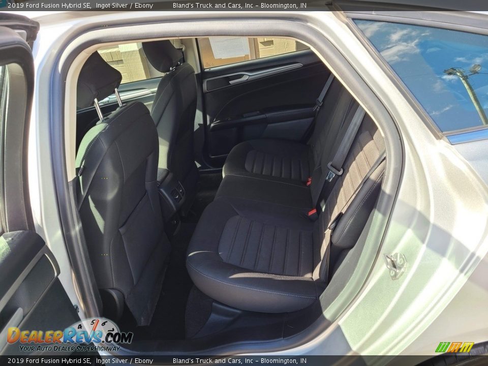 2019 Ford Fusion Hybrid SE Ingot Silver / Ebony Photo #29