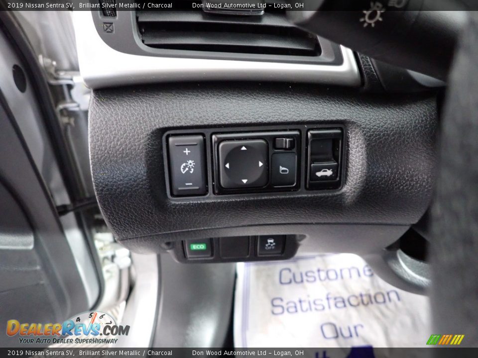 2019 Nissan Sentra SV Brilliant Silver Metallic / Charcoal Photo #18