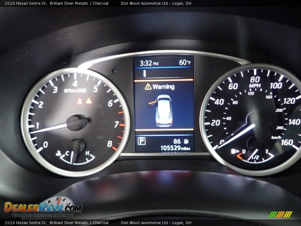 2019 Nissan Sentra SV Brilliant Silver Metallic / Charcoal Photo #21