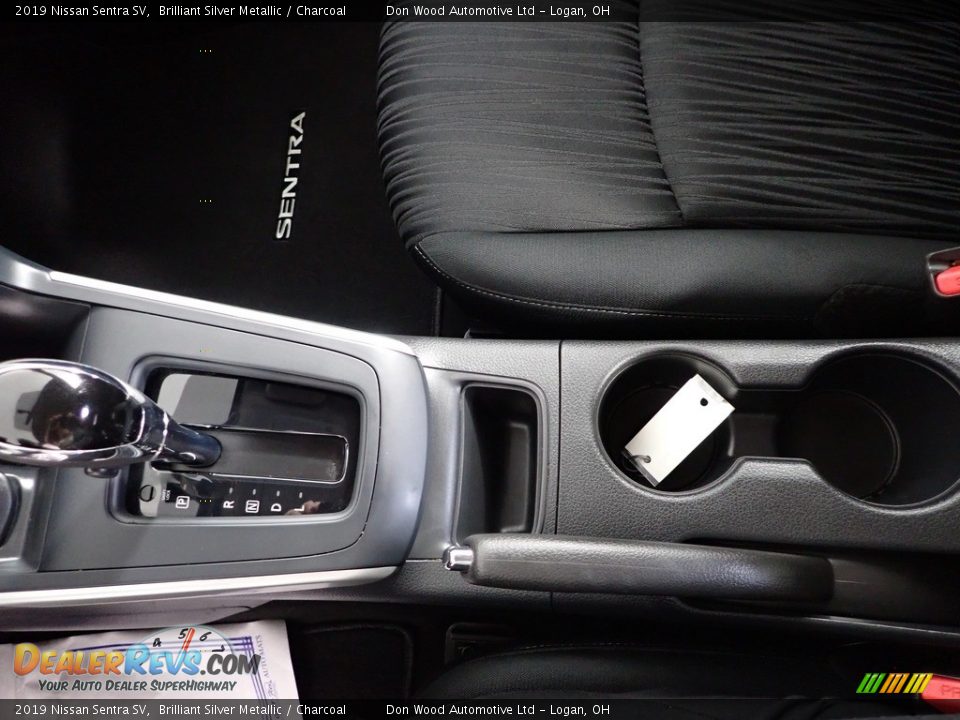 2019 Nissan Sentra SV Brilliant Silver Metallic / Charcoal Photo #23