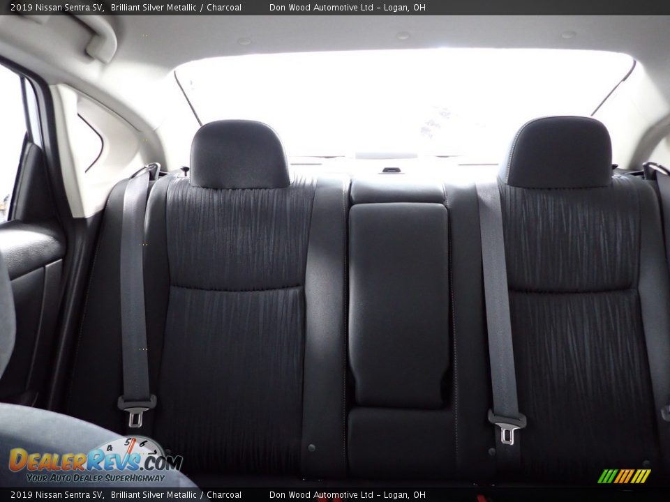 2019 Nissan Sentra SV Brilliant Silver Metallic / Charcoal Photo #24