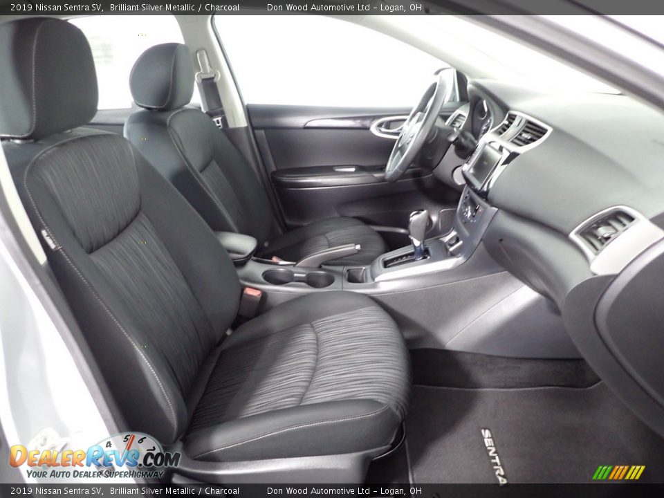 2019 Nissan Sentra SV Brilliant Silver Metallic / Charcoal Photo #29