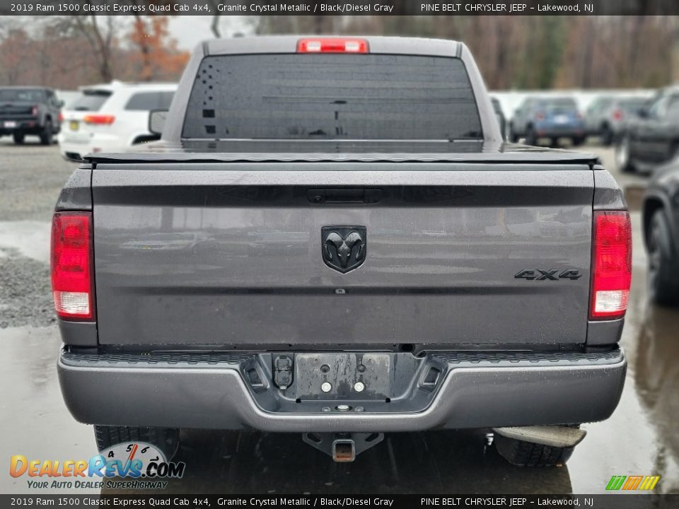 2019 Ram 1500 Classic Express Quad Cab 4x4 Granite Crystal Metallic / Black/Diesel Gray Photo #3