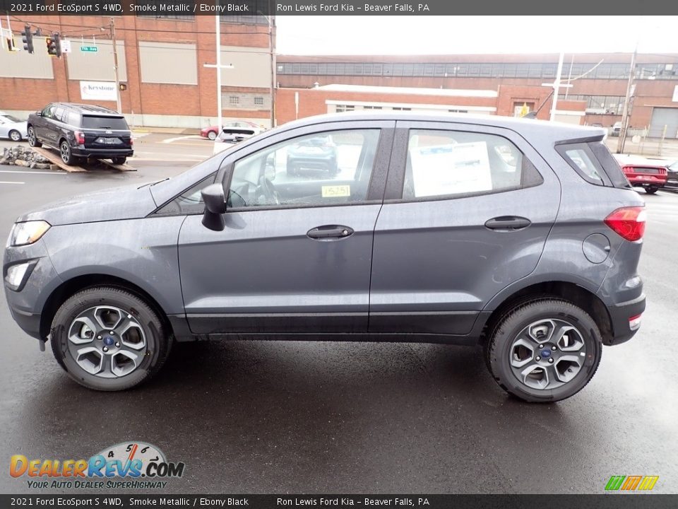 Smoke Metallic 2021 Ford EcoSport S 4WD Photo #5