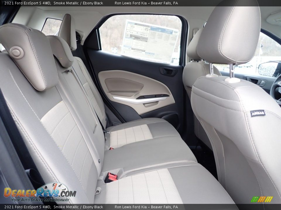 Rear Seat of 2021 Ford EcoSport S 4WD Photo #10