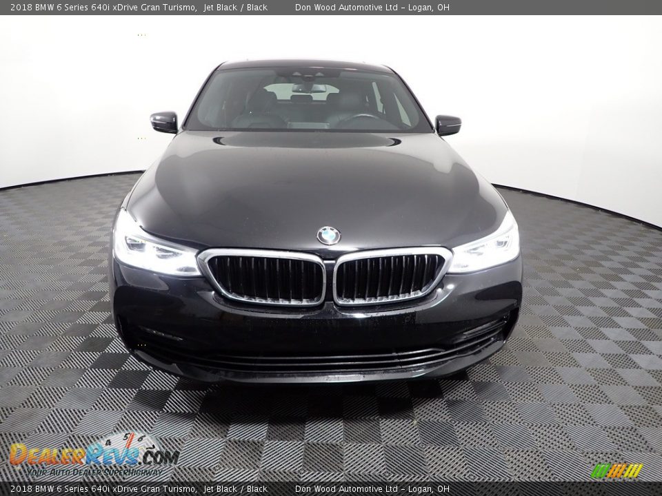 2018 BMW 6 Series 640i xDrive Gran Turismo Jet Black / Black Photo #6