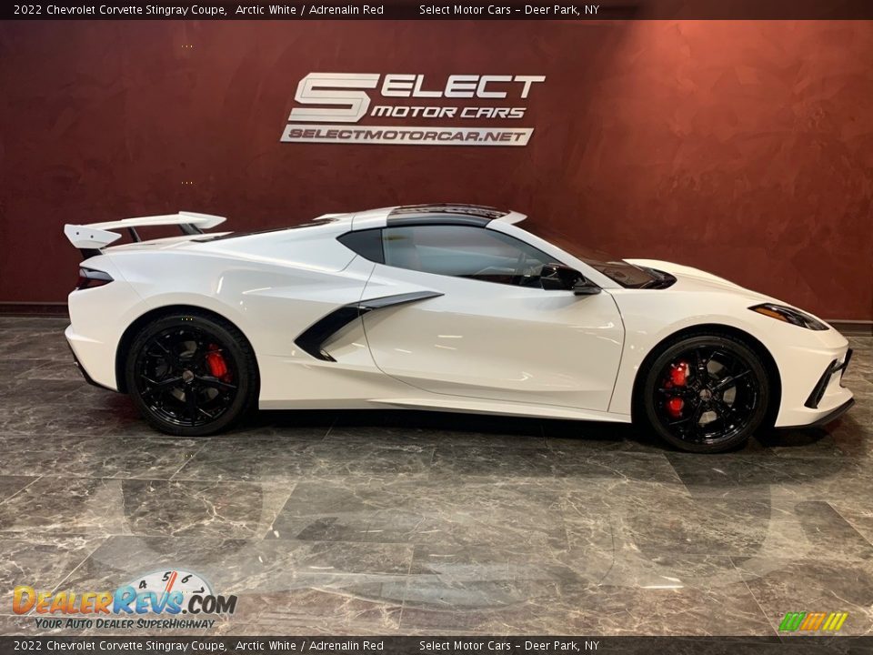 Arctic White 2022 Chevrolet Corvette Stingray Coupe Photo #4