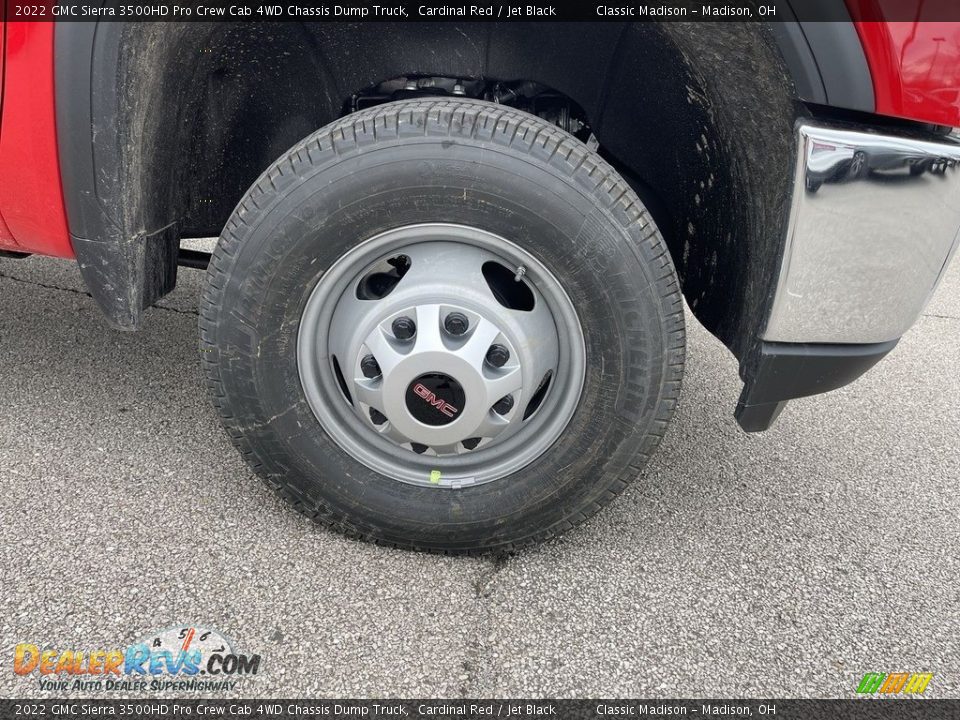 2022 GMC Sierra 3500HD Pro Crew Cab 4WD Chassis Dump Truck Wheel Photo #5