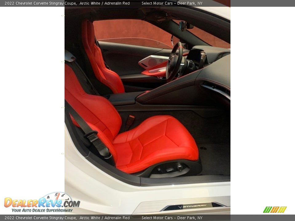 Front Seat of 2022 Chevrolet Corvette Stingray Coupe Photo #12