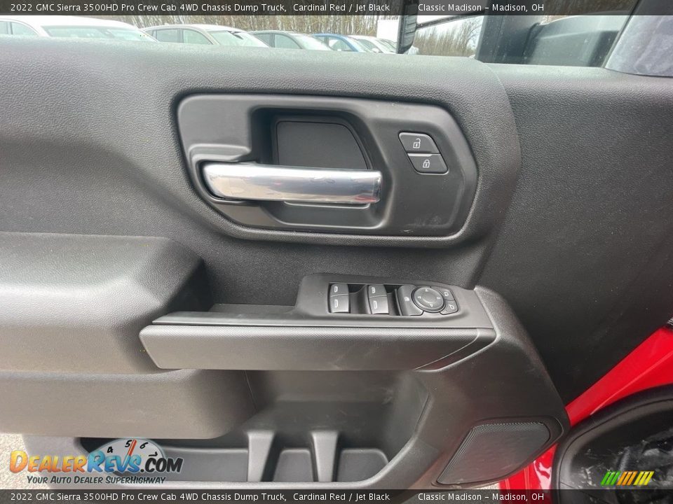 Door Panel of 2022 GMC Sierra 3500HD Pro Crew Cab 4WD Chassis Dump Truck Photo #8