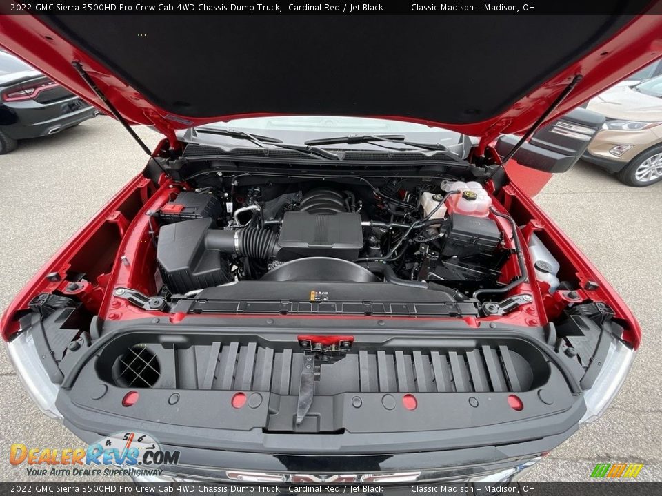 2022 GMC Sierra 3500HD Pro Crew Cab 4WD Chassis Dump Truck 6.6 Liter OHV 16-Valve VVT V8 Engine Photo #19