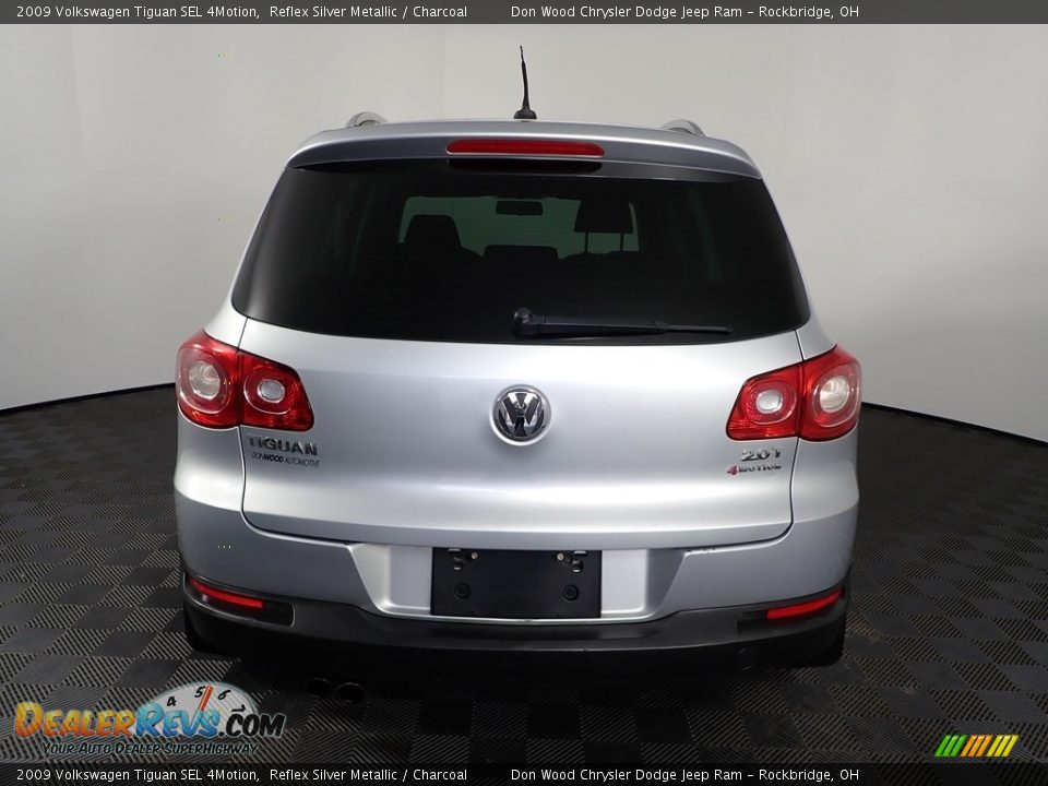 2009 Volkswagen Tiguan SEL 4Motion Reflex Silver Metallic / Charcoal Photo #9