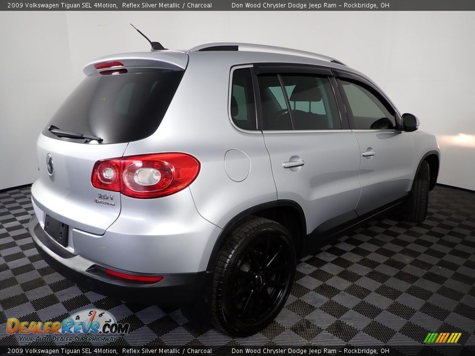2009 Volkswagen Tiguan SEL 4Motion Reflex Silver Metallic / Charcoal Photo #12