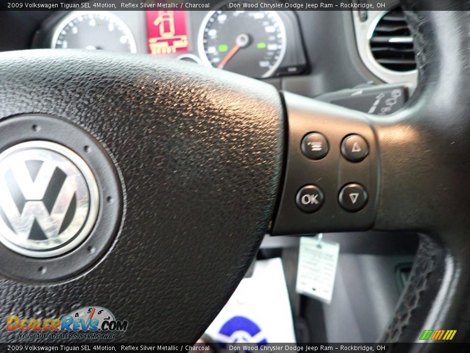 2009 Volkswagen Tiguan SEL 4Motion Reflex Silver Metallic / Charcoal Photo #19