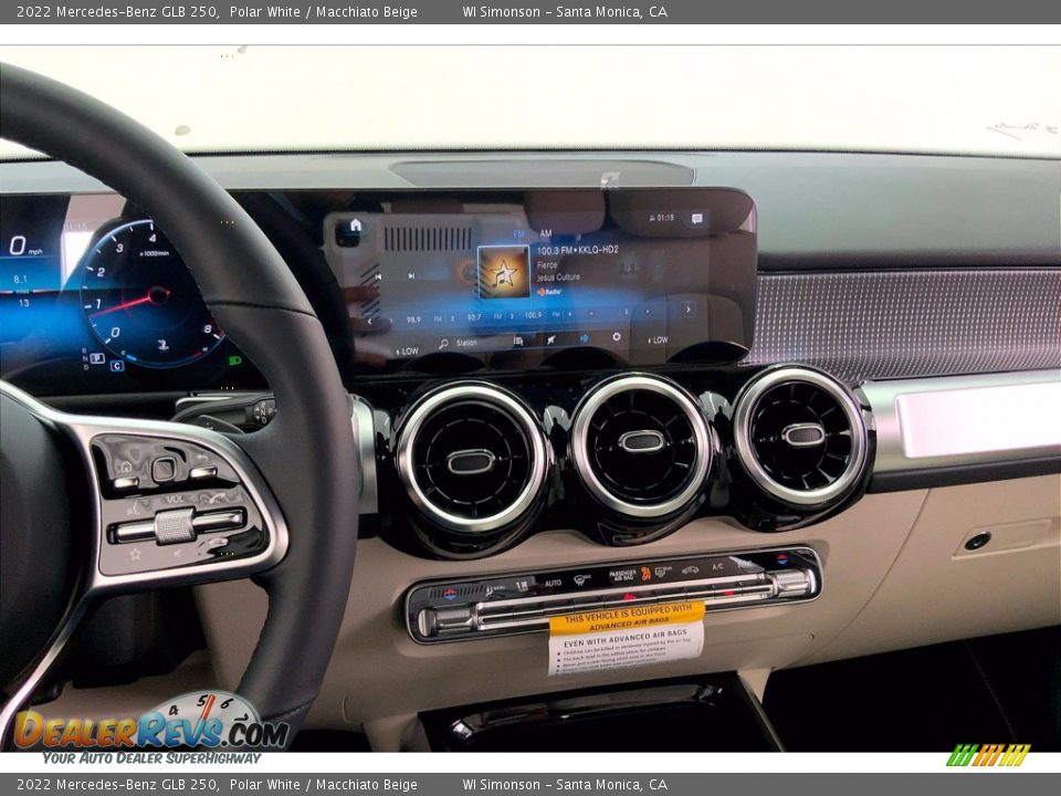 Controls of 2022 Mercedes-Benz GLB 250 Photo #7