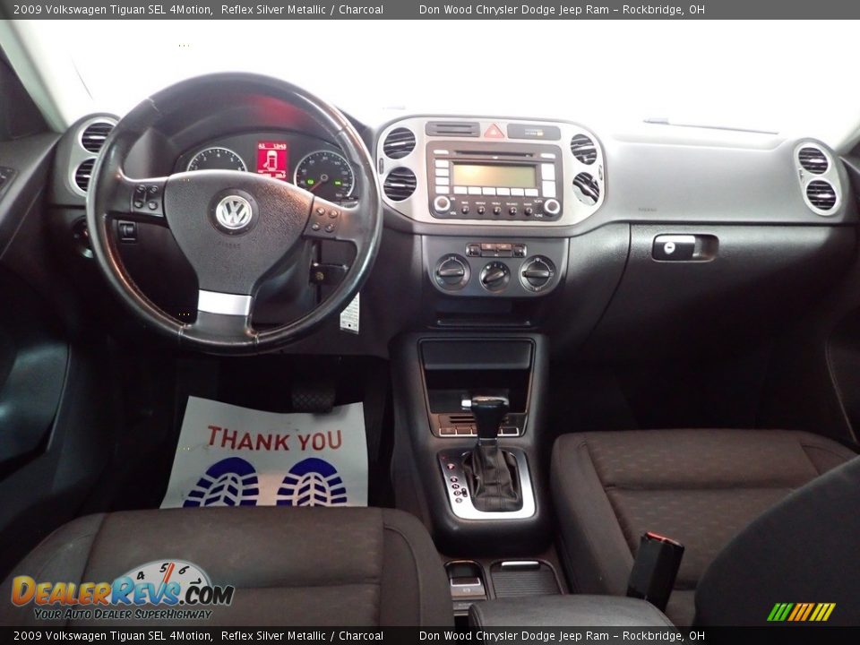 2009 Volkswagen Tiguan SEL 4Motion Reflex Silver Metallic / Charcoal Photo #27