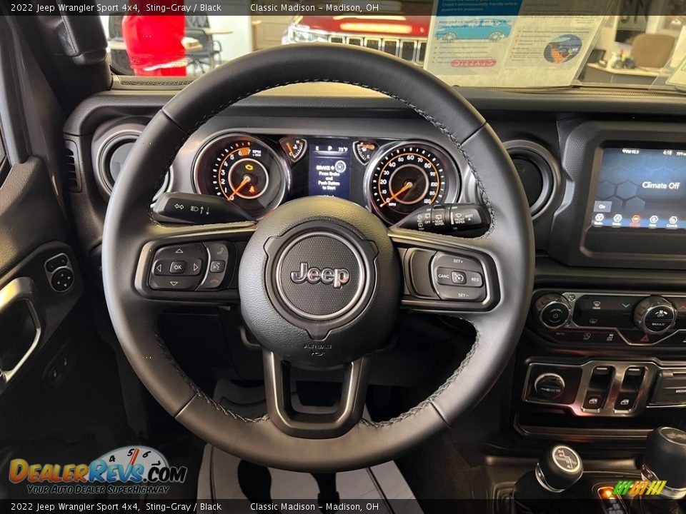 2022 Jeep Wrangler Sport 4x4 Sting-Gray / Black Photo #5