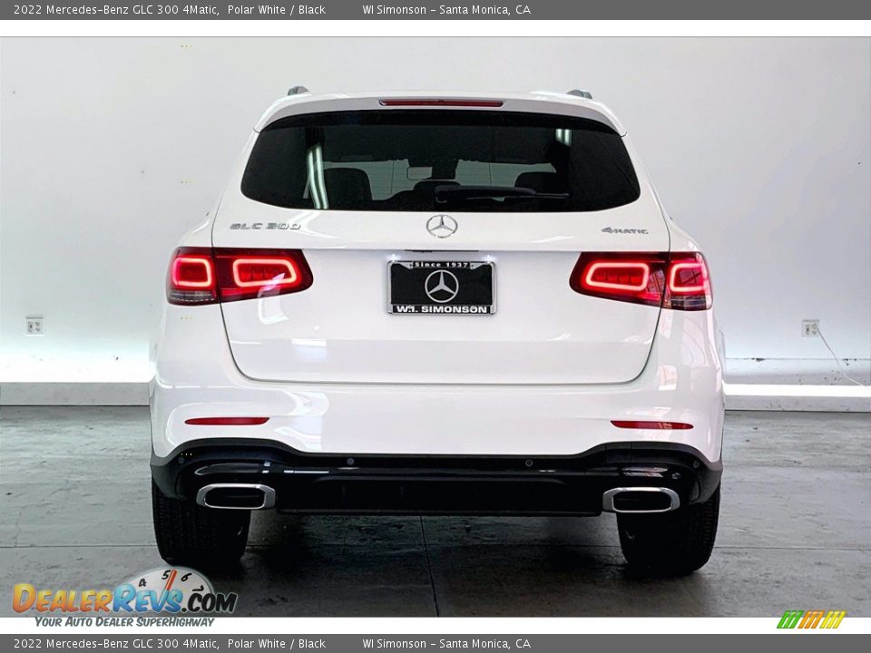 2022 Mercedes-Benz GLC 300 4Matic Polar White / Black Photo #3