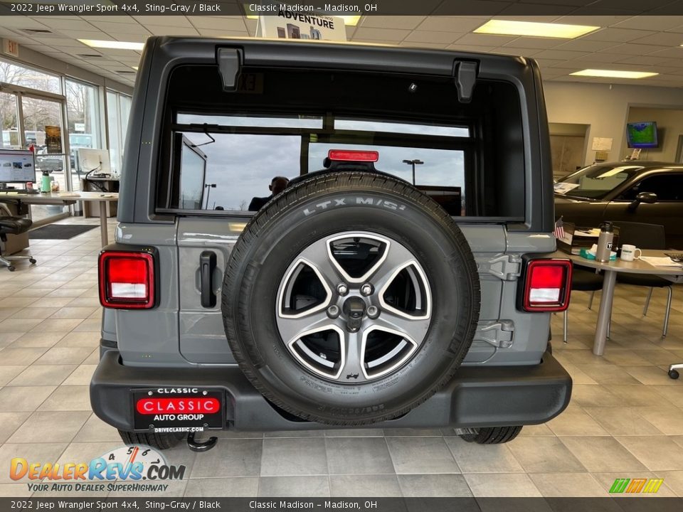 2022 Jeep Wrangler Sport 4x4 Sting-Gray / Black Photo #9