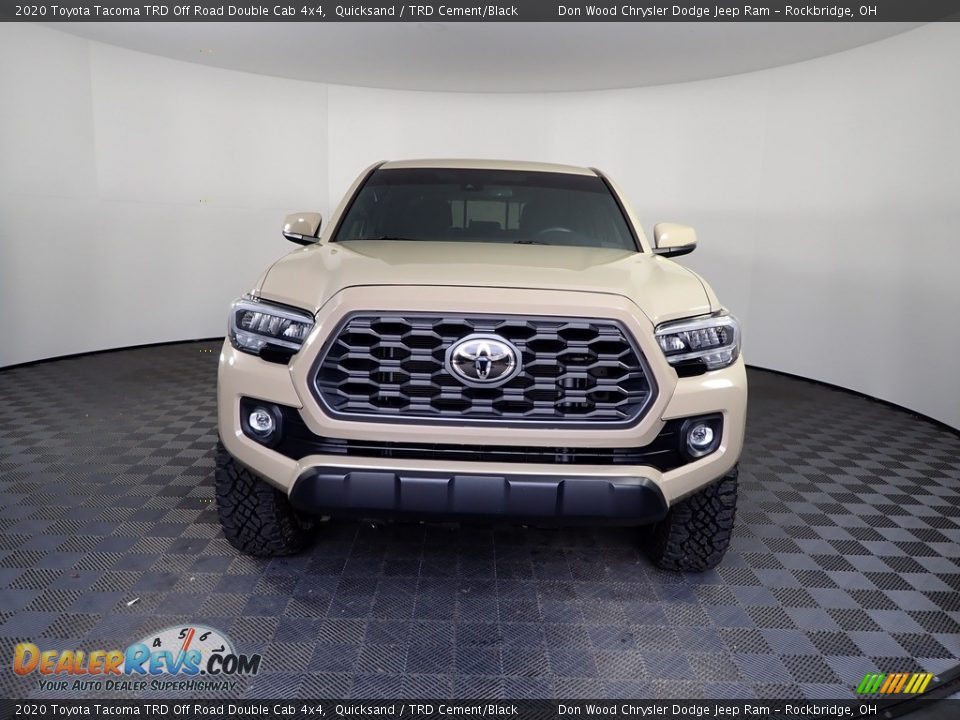 2020 Toyota Tacoma TRD Off Road Double Cab 4x4 Quicksand / TRD Cement/Black Photo #3