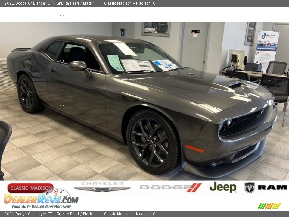 2021 Dodge Challenger GT Granite Pearl / Black Photo #1