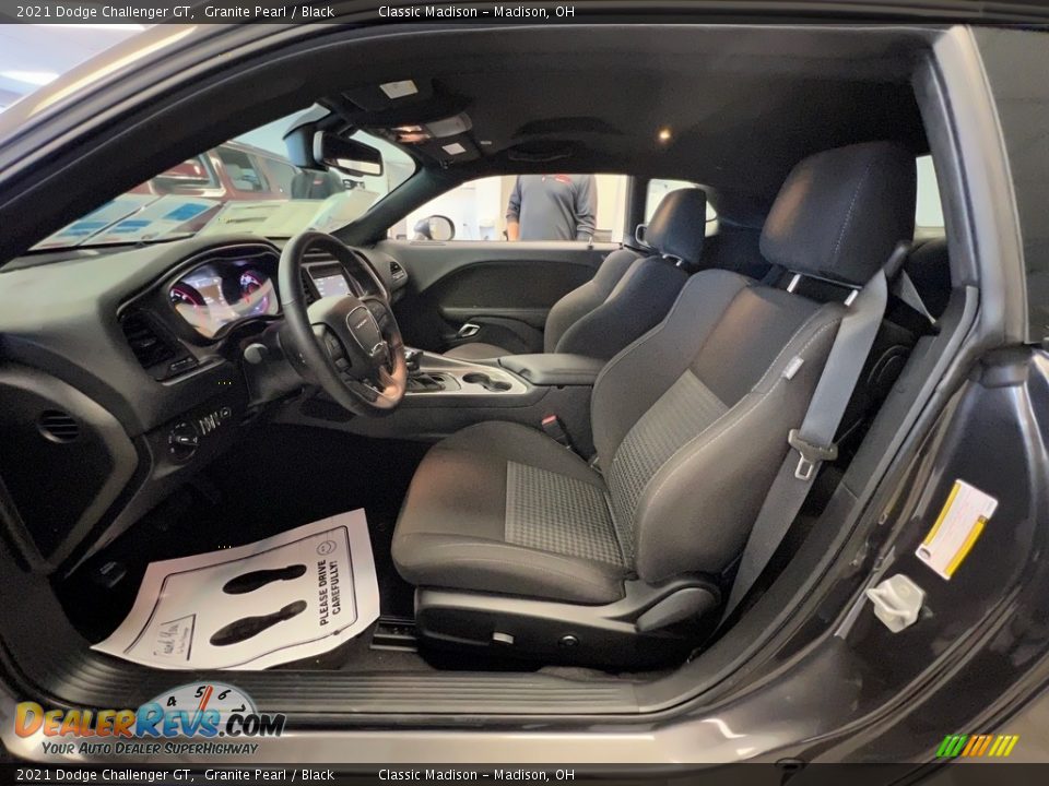 Black Interior - 2021 Dodge Challenger GT Photo #2