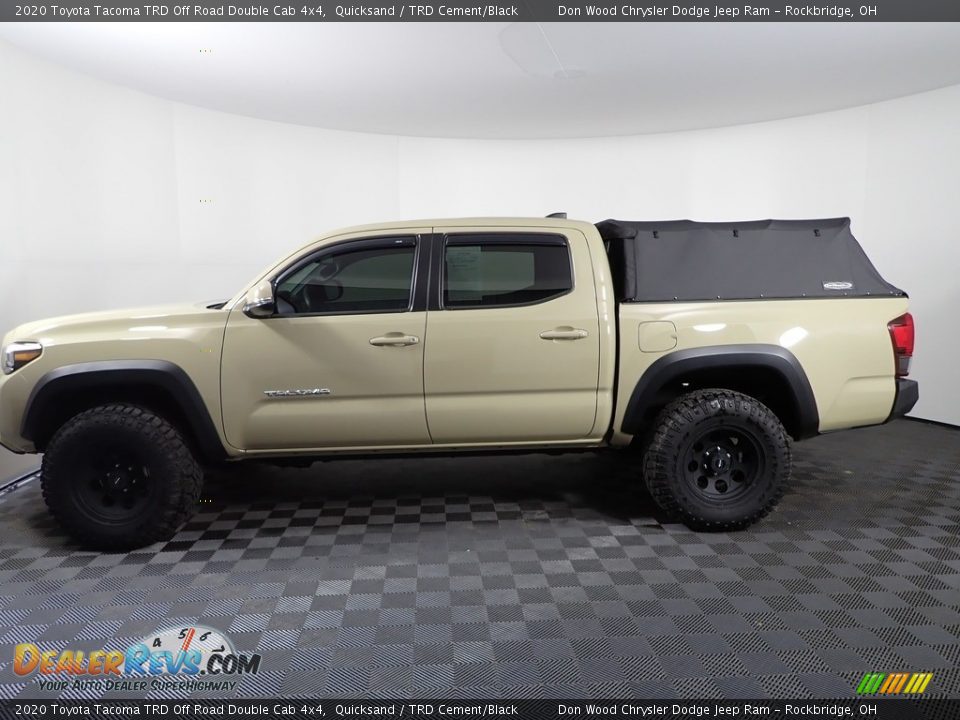 2020 Toyota Tacoma TRD Off Road Double Cab 4x4 Quicksand / TRD Cement/Black Photo #5