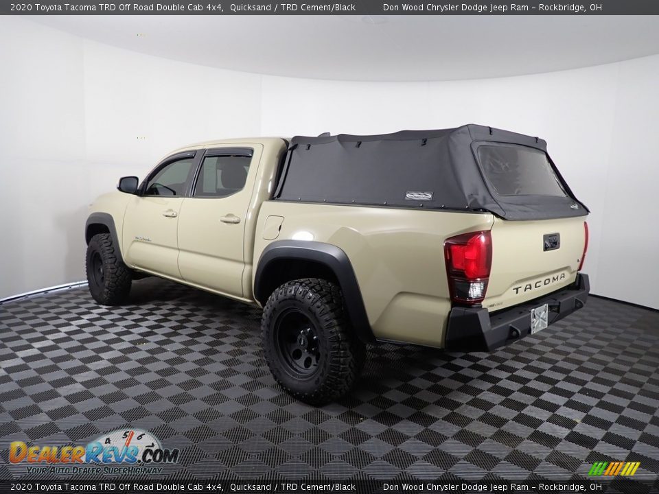 2020 Toyota Tacoma TRD Off Road Double Cab 4x4 Quicksand / TRD Cement/Black Photo #6
