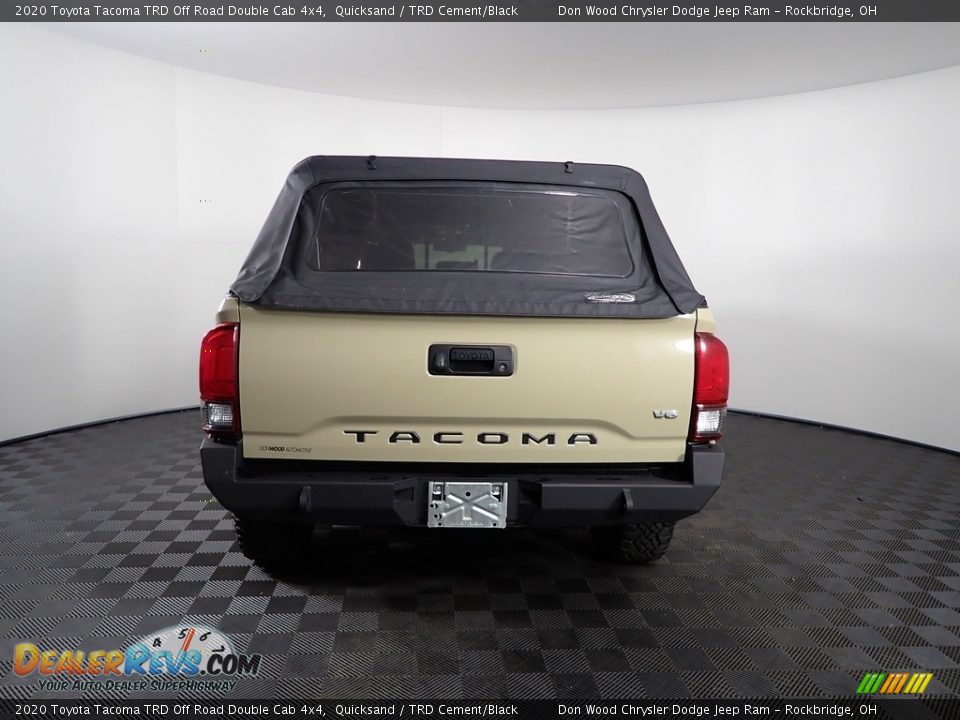 2020 Toyota Tacoma TRD Off Road Double Cab 4x4 Quicksand / TRD Cement/Black Photo #7