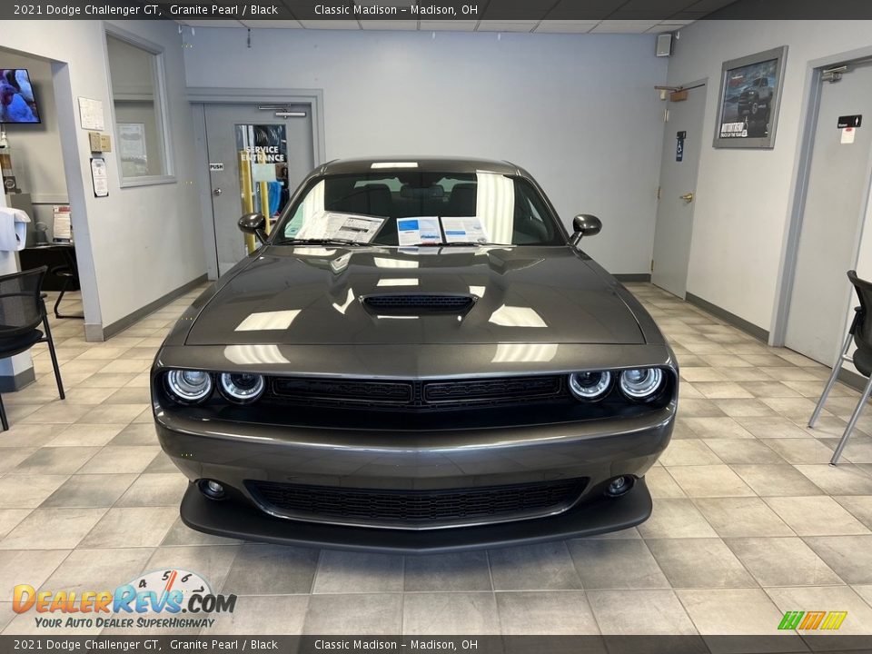 2021 Dodge Challenger GT Granite Pearl / Black Photo #7