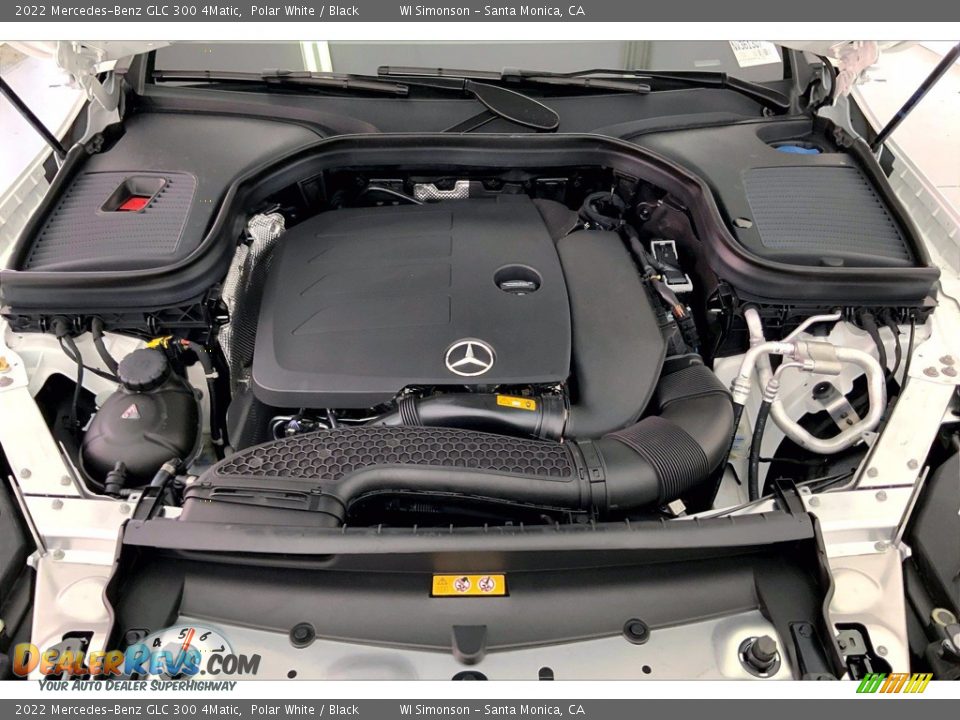 2022 Mercedes-Benz GLC 300 4Matic 2.0 Liter Turbocharged DOHC 16-Valve VVT 4 Cylinder Engine Photo #9