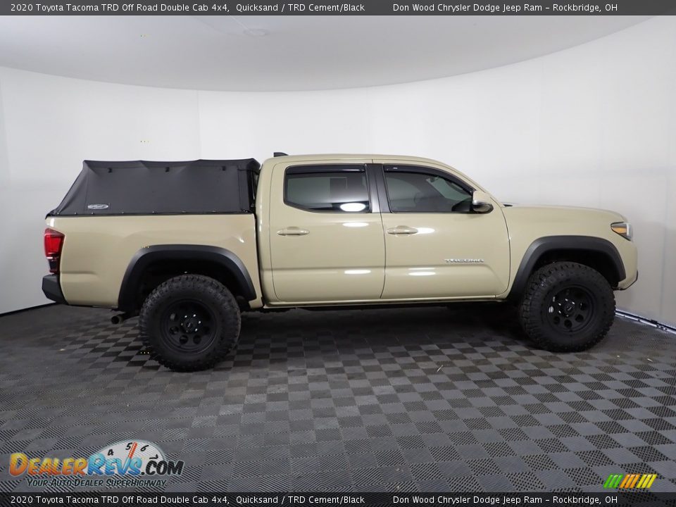 2020 Toyota Tacoma TRD Off Road Double Cab 4x4 Quicksand / TRD Cement/Black Photo #11