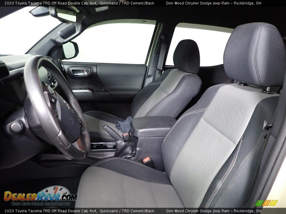 2020 Toyota Tacoma TRD Off Road Double Cab 4x4 Quicksand / TRD Cement/Black Photo #15