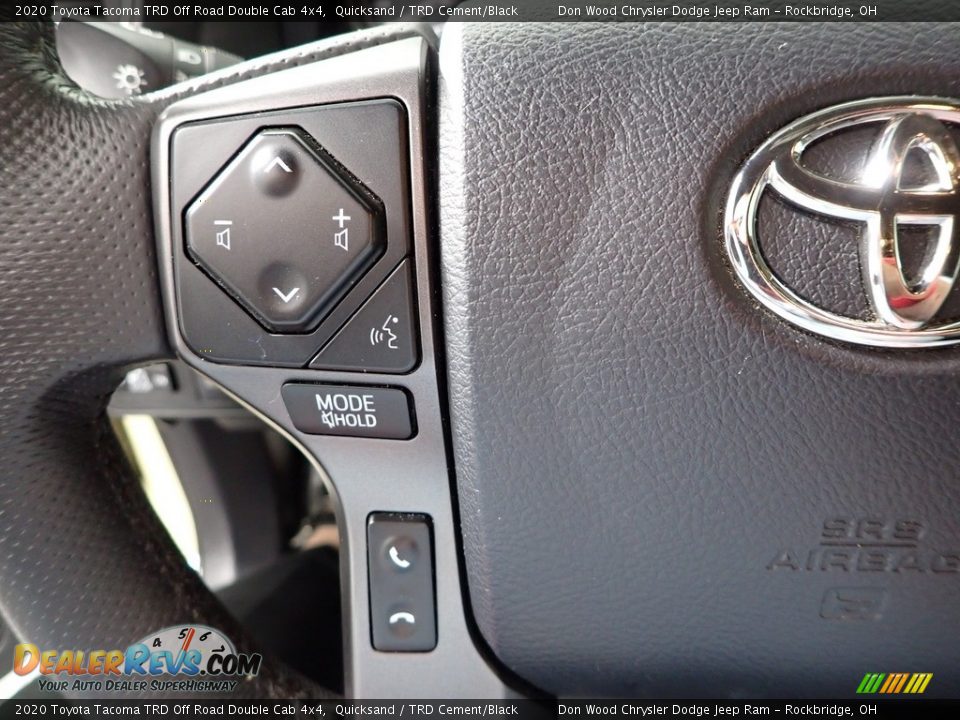 2020 Toyota Tacoma TRD Off Road Double Cab 4x4 Quicksand / TRD Cement/Black Photo #17
