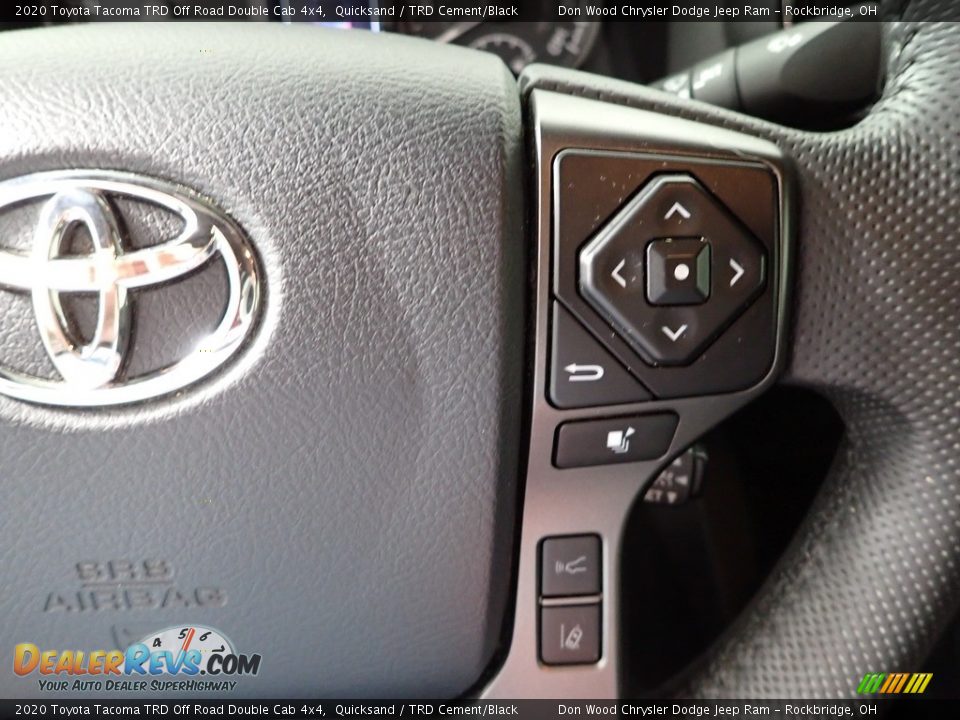 2020 Toyota Tacoma TRD Off Road Double Cab 4x4 Quicksand / TRD Cement/Black Photo #18