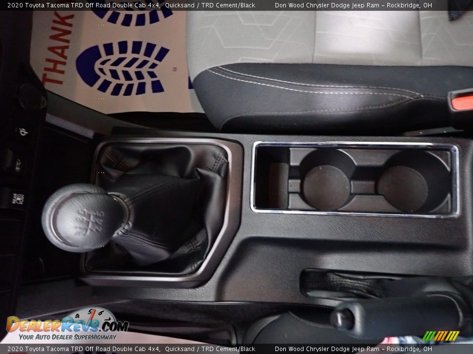 2020 Toyota Tacoma TRD Off Road Double Cab 4x4 Quicksand / TRD Cement/Black Photo #21
