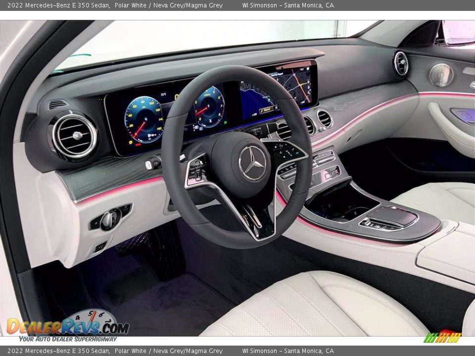 Neva Grey/Magma Grey Interior - 2022 Mercedes-Benz E 350 Sedan Photo #4