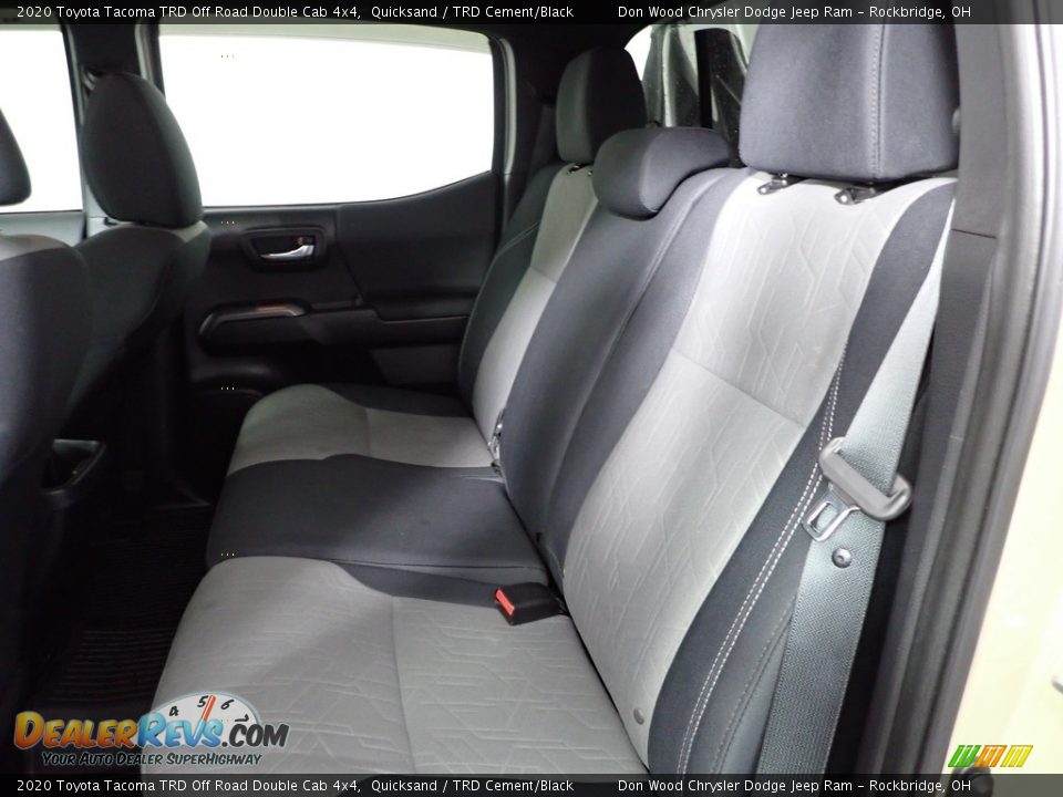 2020 Toyota Tacoma TRD Off Road Double Cab 4x4 Quicksand / TRD Cement/Black Photo #25