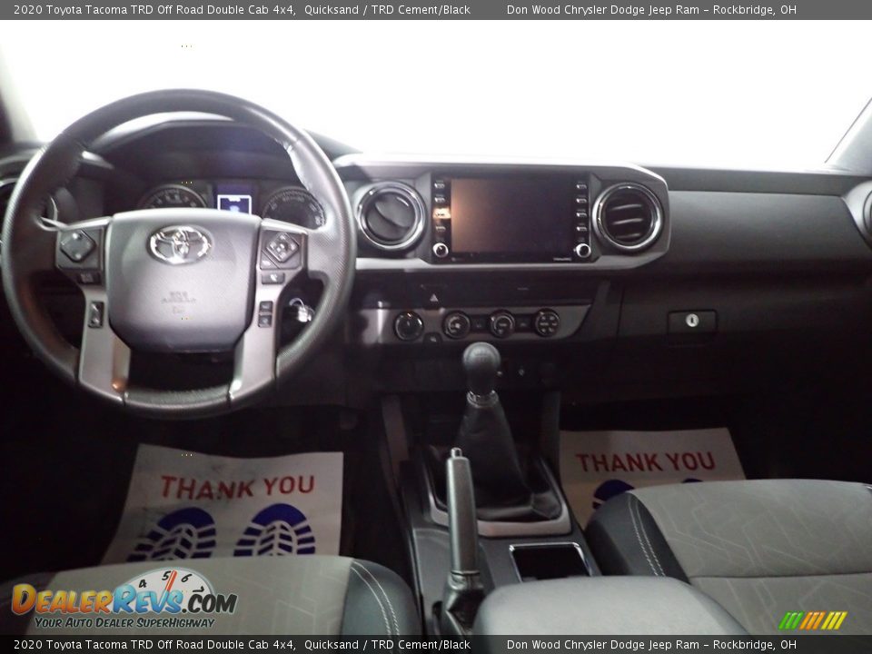 2020 Toyota Tacoma TRD Off Road Double Cab 4x4 Quicksand / TRD Cement/Black Photo #26