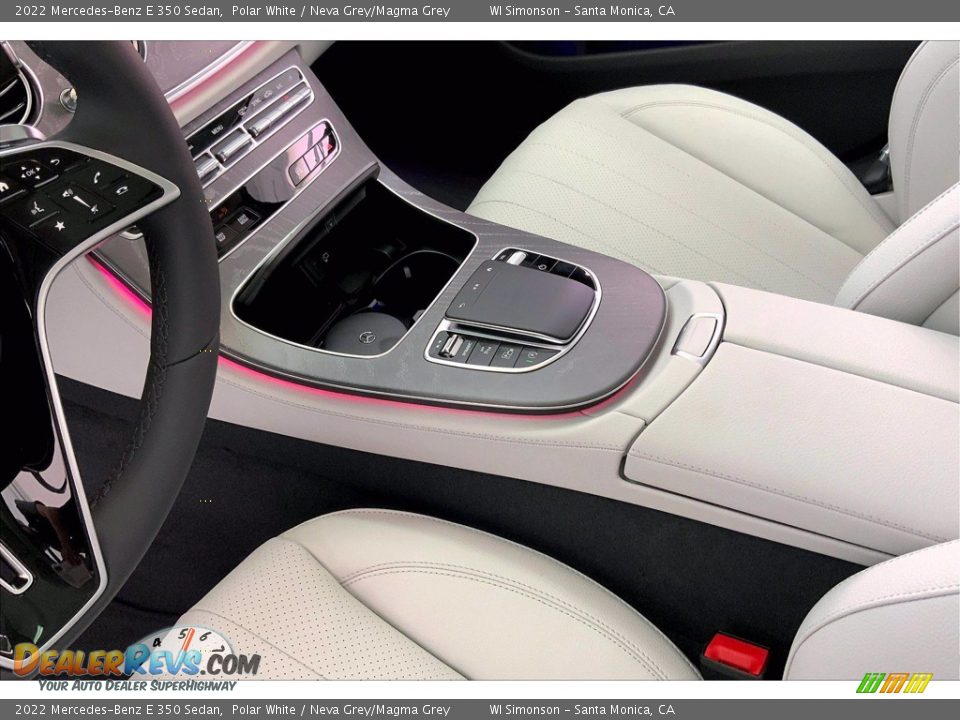 2022 Mercedes-Benz E 350 Sedan Polar White / Neva Grey/Magma Grey Photo #8