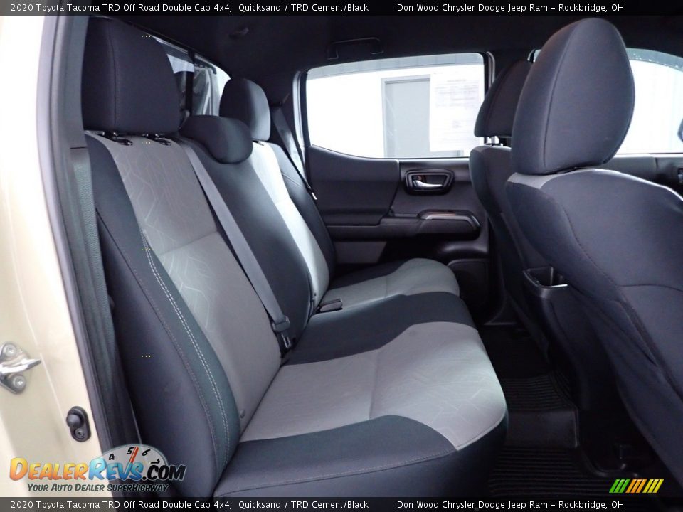 2020 Toyota Tacoma TRD Off Road Double Cab 4x4 Quicksand / TRD Cement/Black Photo #31