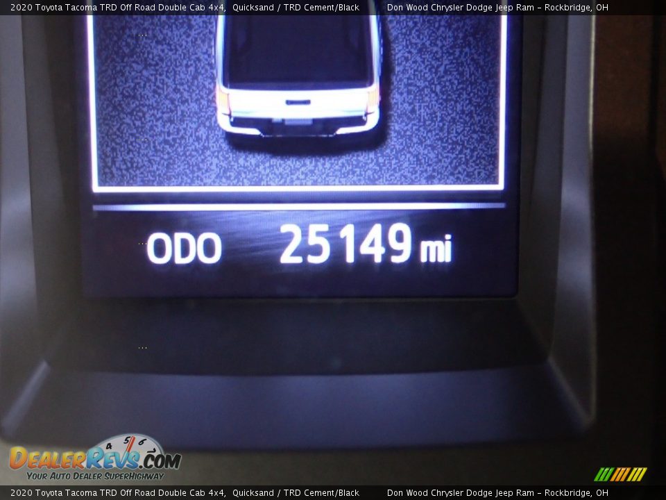2020 Toyota Tacoma TRD Off Road Double Cab 4x4 Quicksand / TRD Cement/Black Photo #32