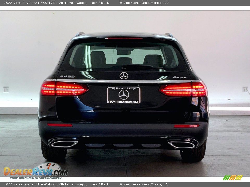 2022 Mercedes-Benz E 450 4Matic All-Terrain Wagon Black / Black Photo #3